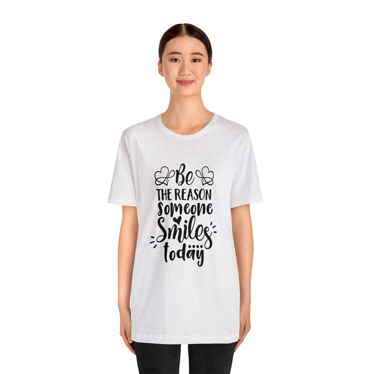 Be the Reason Someone Smiles Unisex Jersey Tee