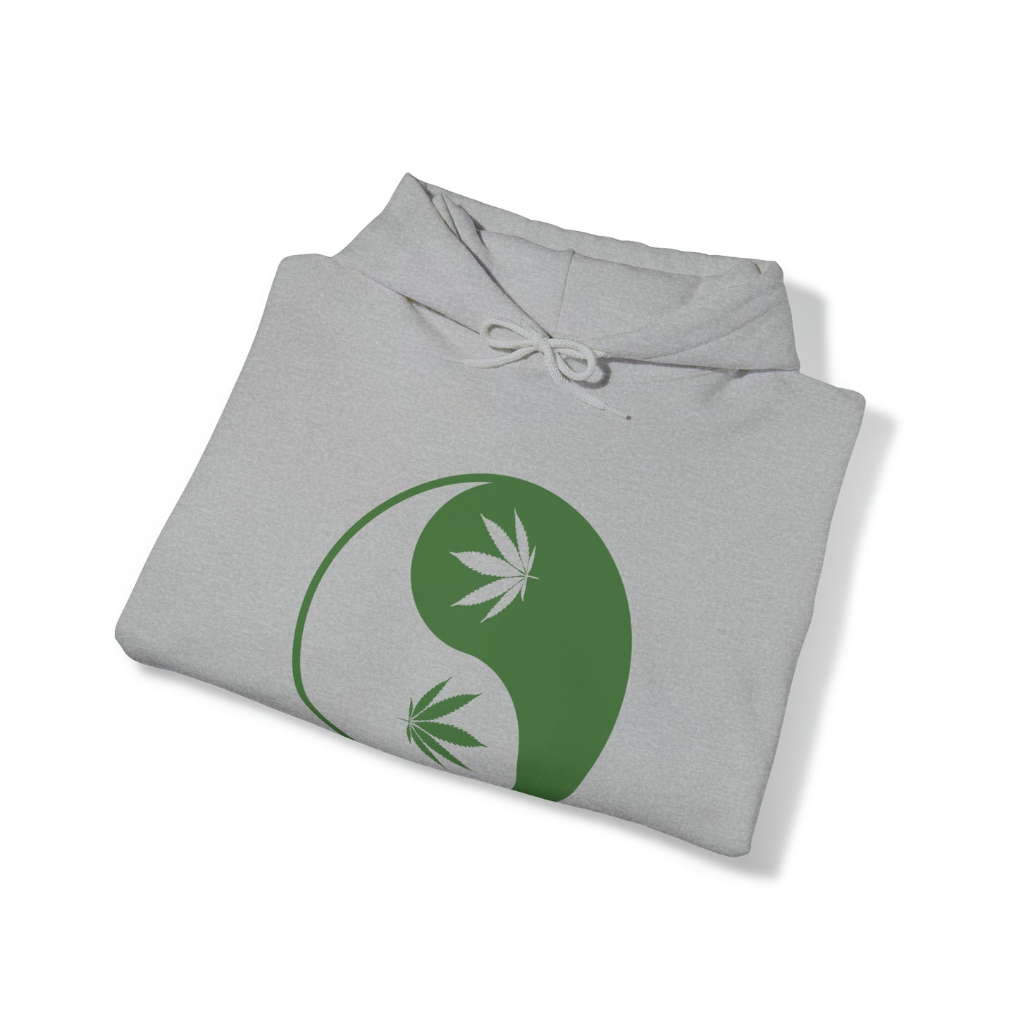 Yin Yang Leaf Unisex Pullover Hoodie Blend™ Sweatshirt