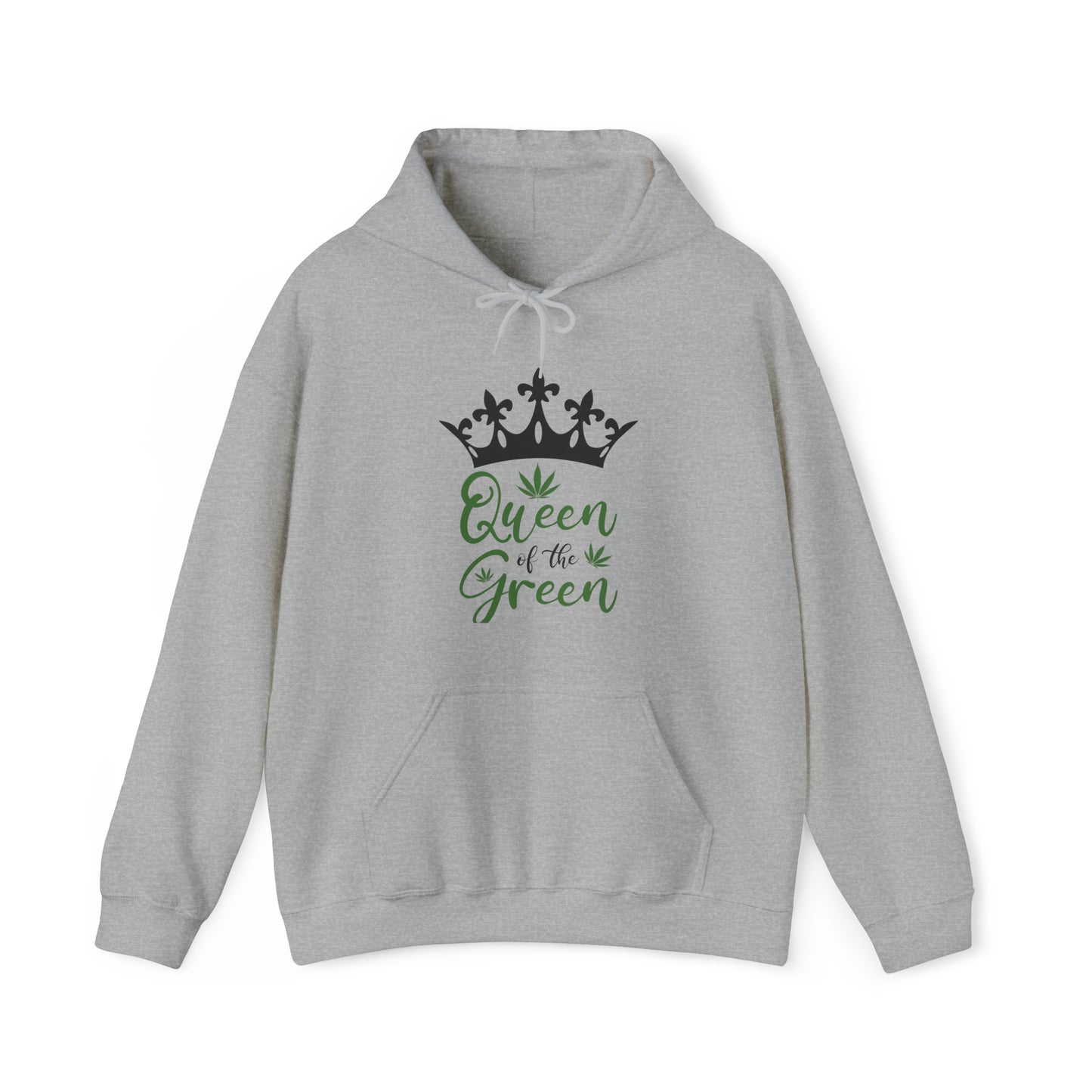 Queen of the Green Unisex Pullover Hoodie Blend™ Sweatshirt