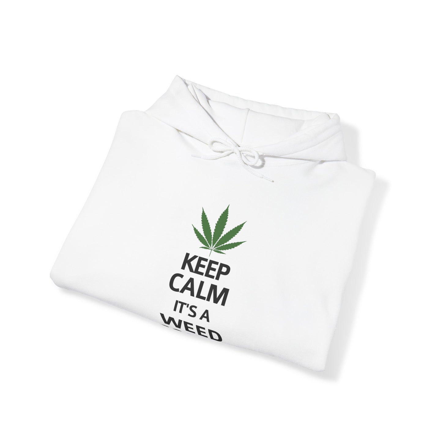 Keep Calm its a Smokers Cough Unisex Blend™ Hooded Sweatshirt