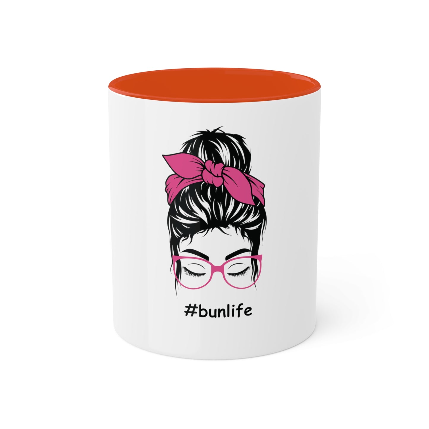 bunlife w/glasses Custom Personalized Mug