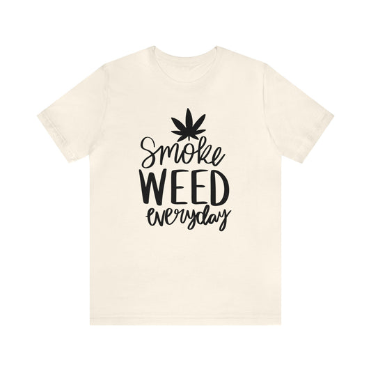 Smoke Cannibas Everyday Unisex Jersey Tee