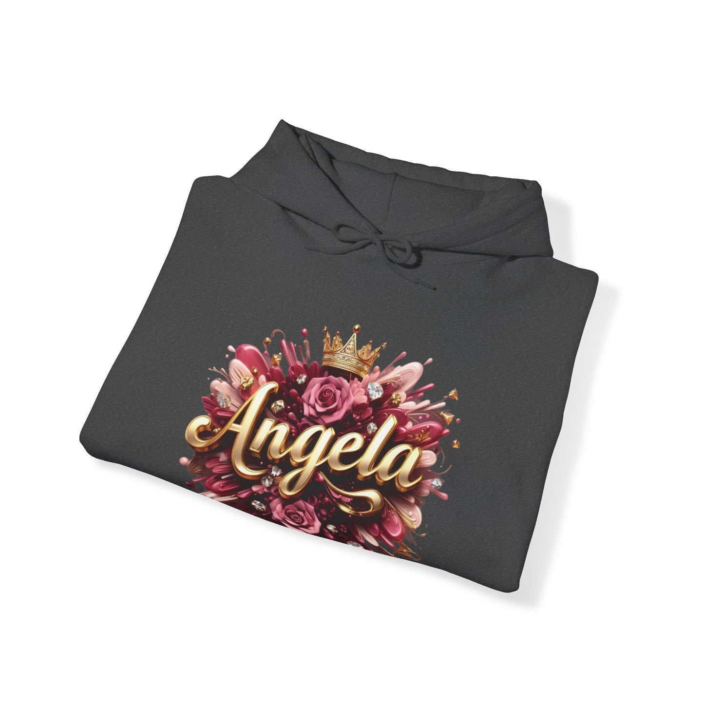 Angela Unisex Pullover Hoodie Blend™ Sweatshirt