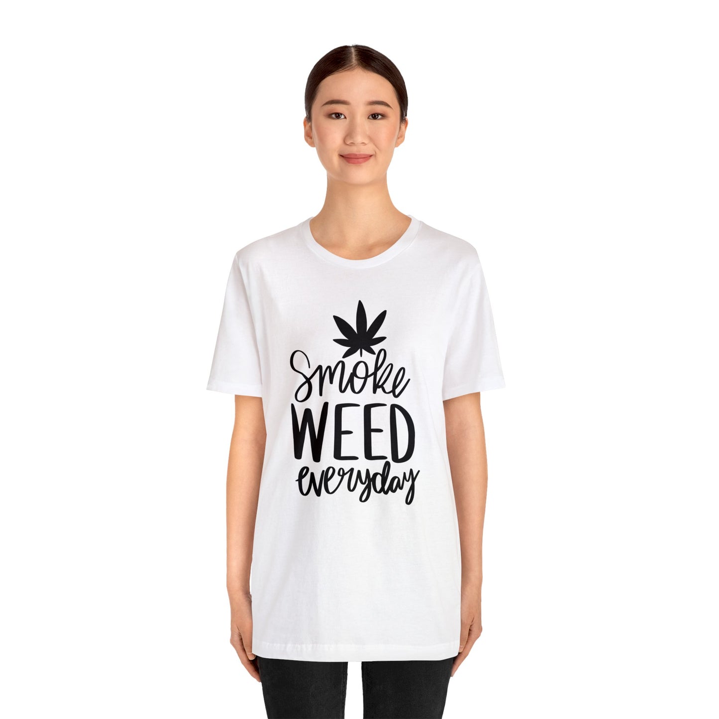 Smoke Cannibas Everyday Unisex Jersey Tee