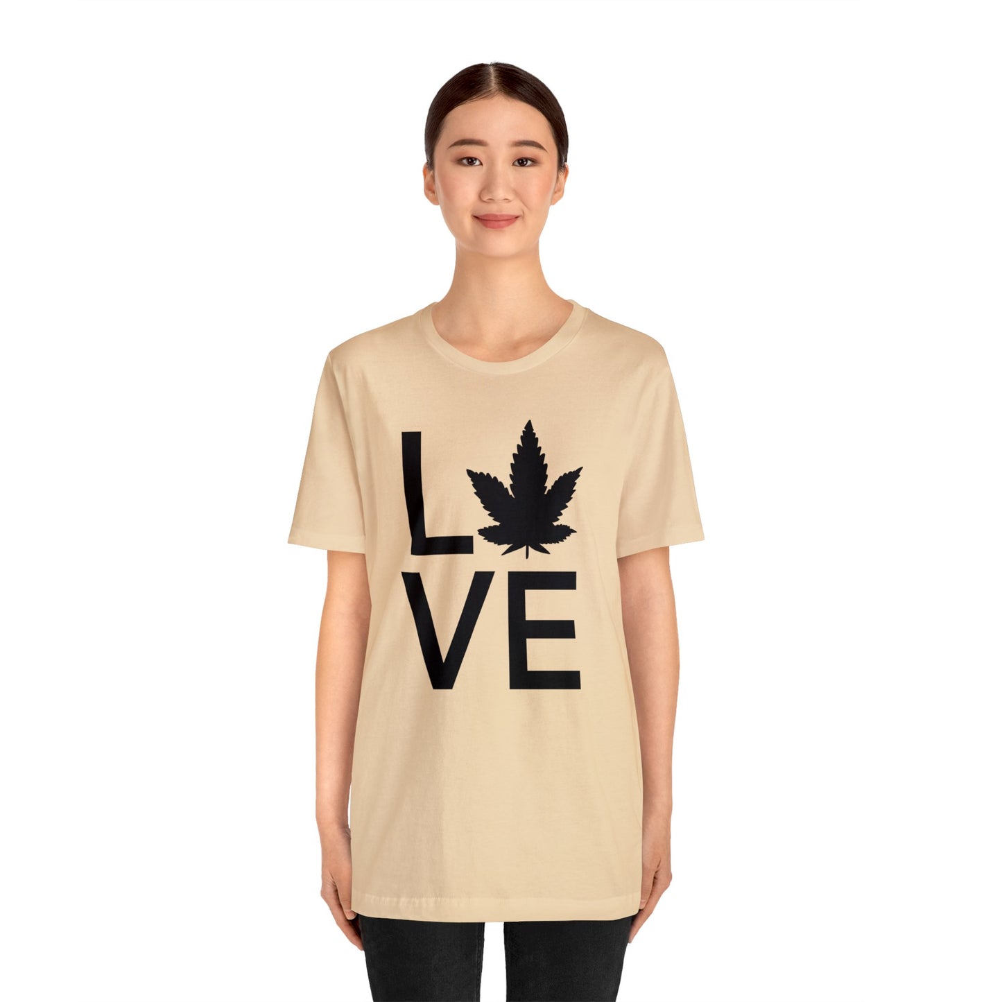 Love Cannibas Unisex Jersey Tee