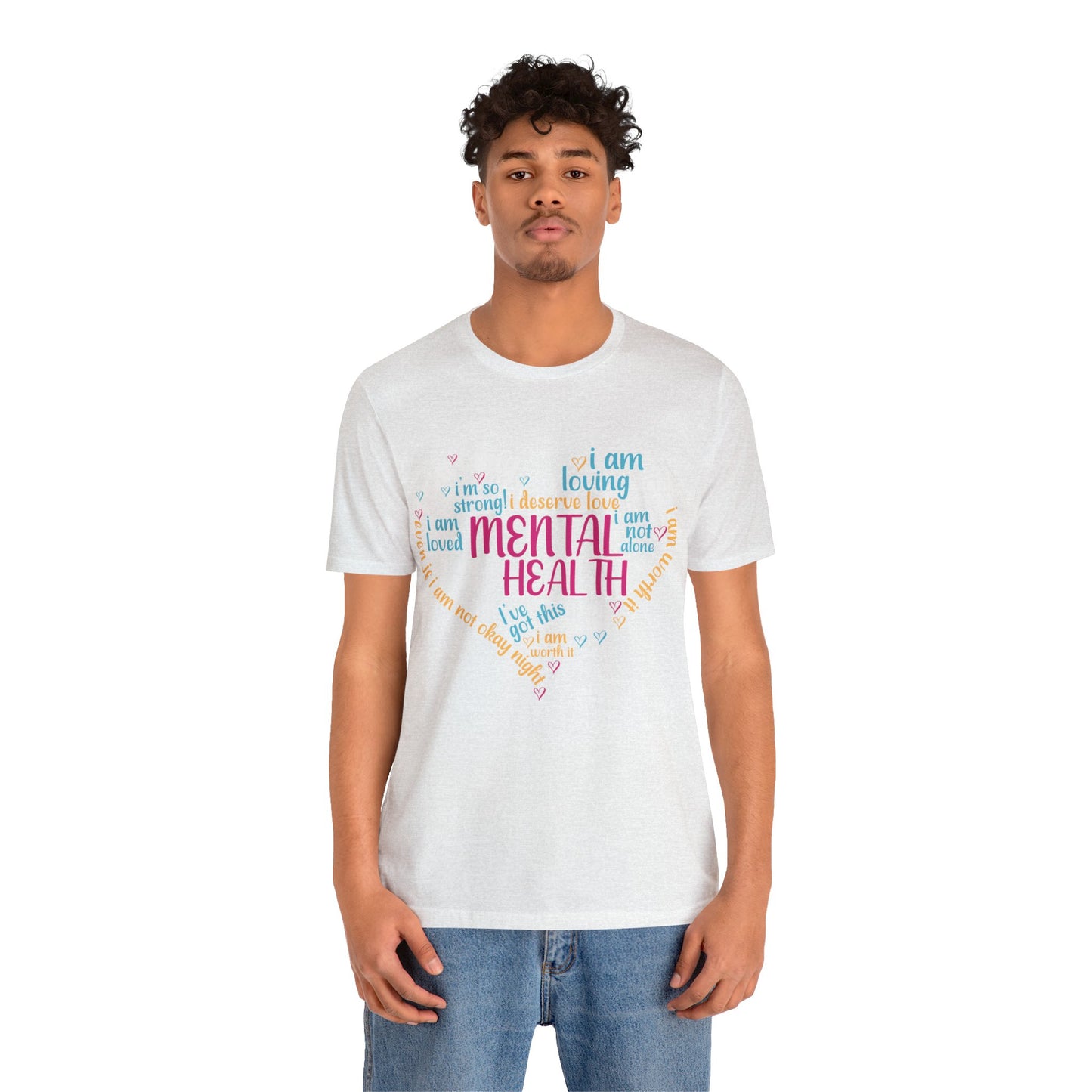 Mental Health Unisex Jersey Tee