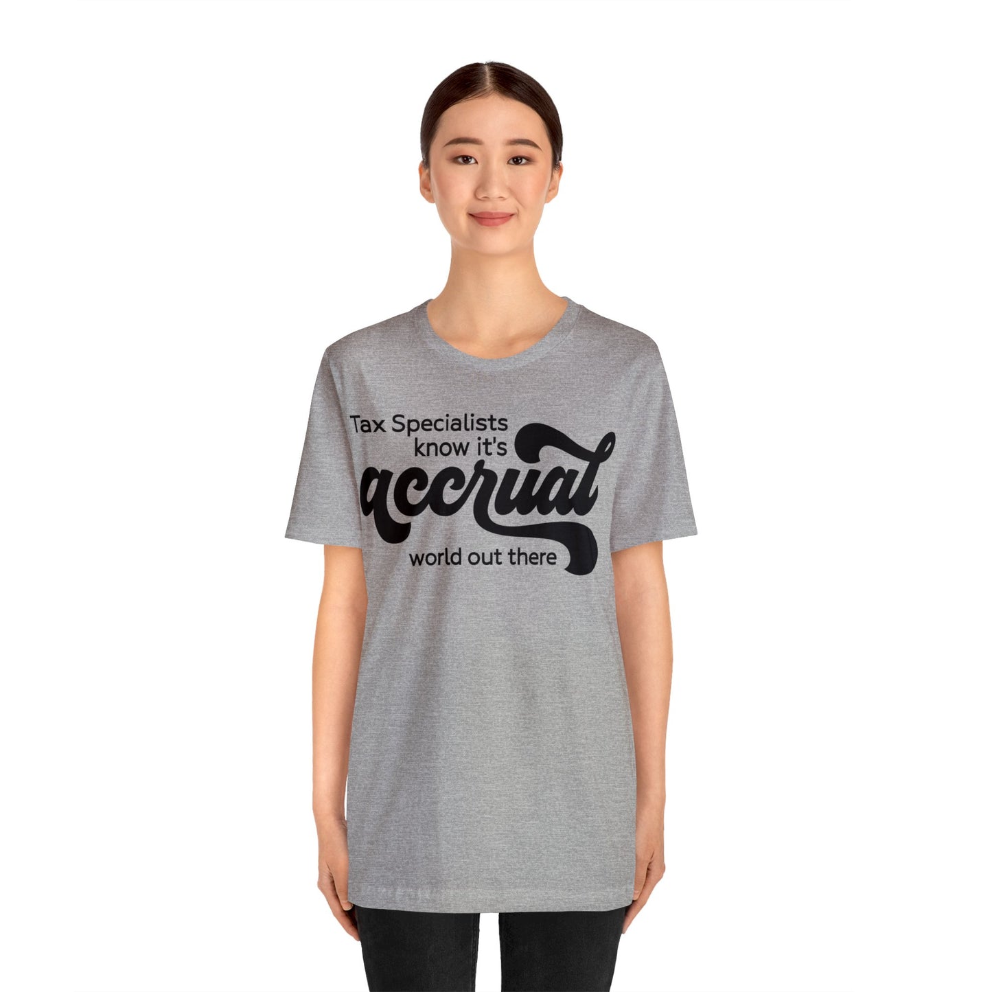 Accrual World Unisex Jersey Tee