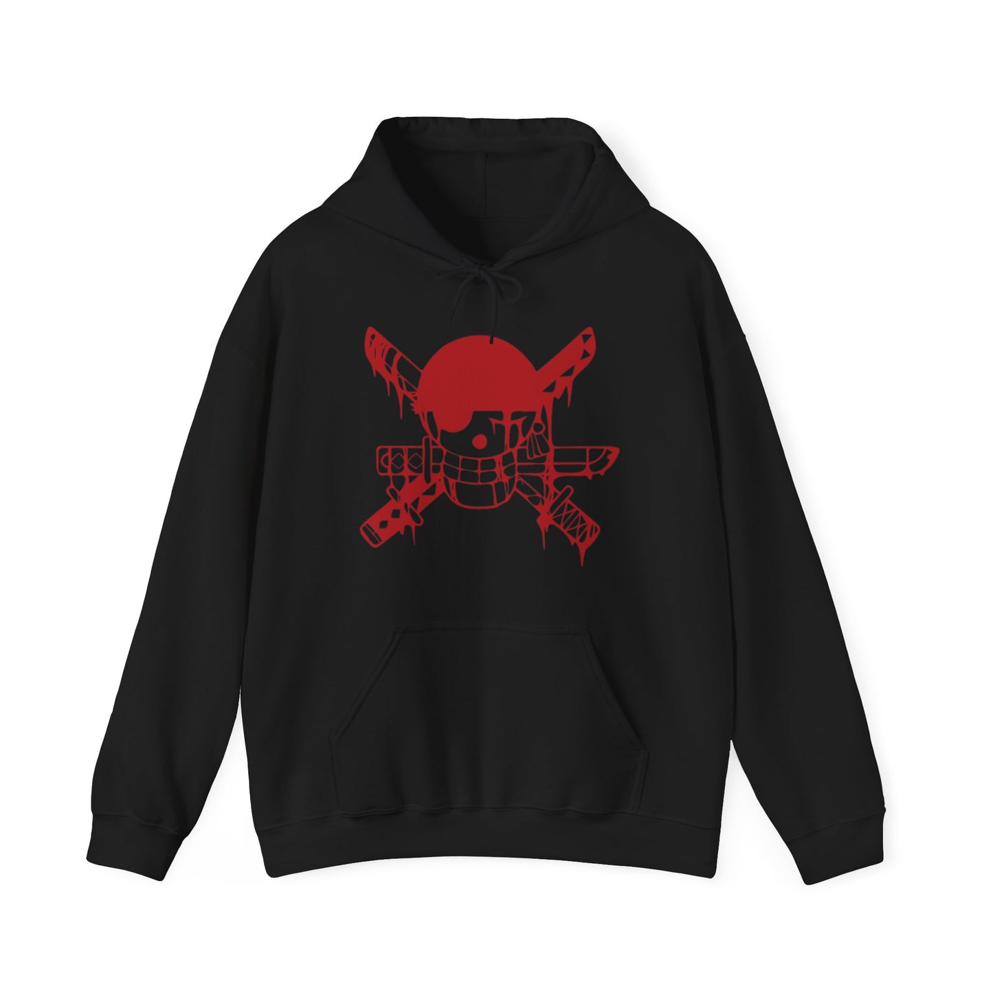 Zoro One Piece Symbol Unisex Pullover Hoodie Blend™ Sweatshirt