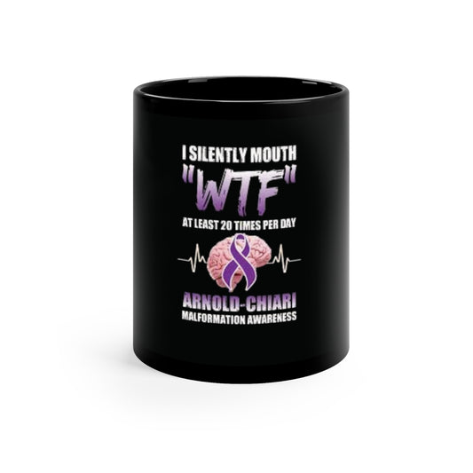 WTF 20 times a Day Custom Mug