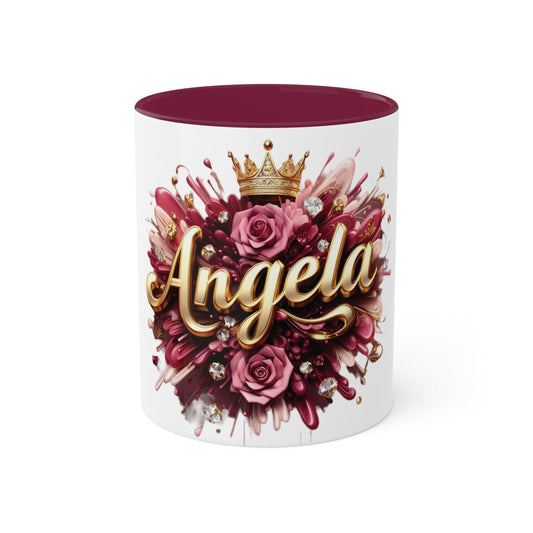 Angela, Personalized Custom Mug