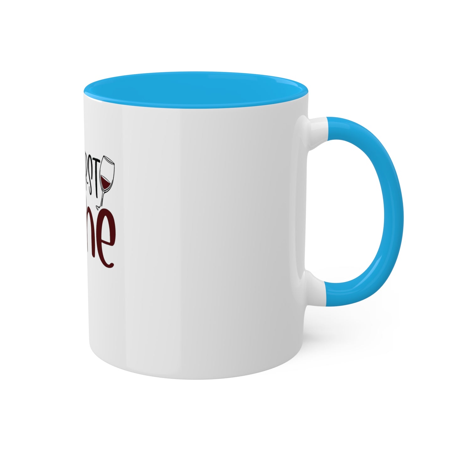 But First Wine Custom Personalized Mug