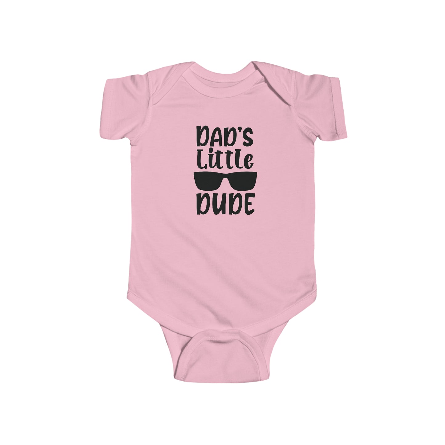 Dads Little Dude Infant Jersey Bodysuit Onesie