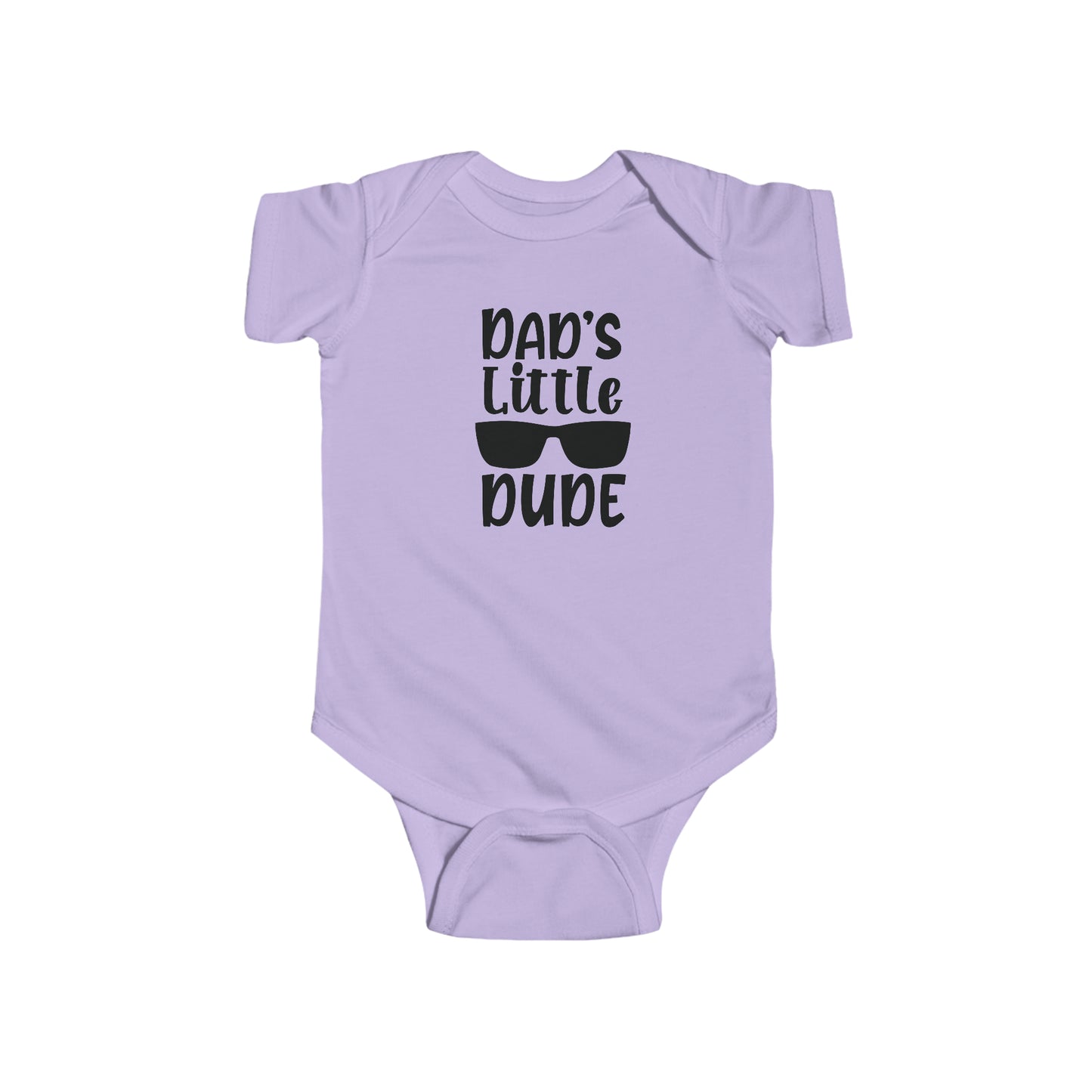 Dads Little Dude Infant Jersey Bodysuit Onesie