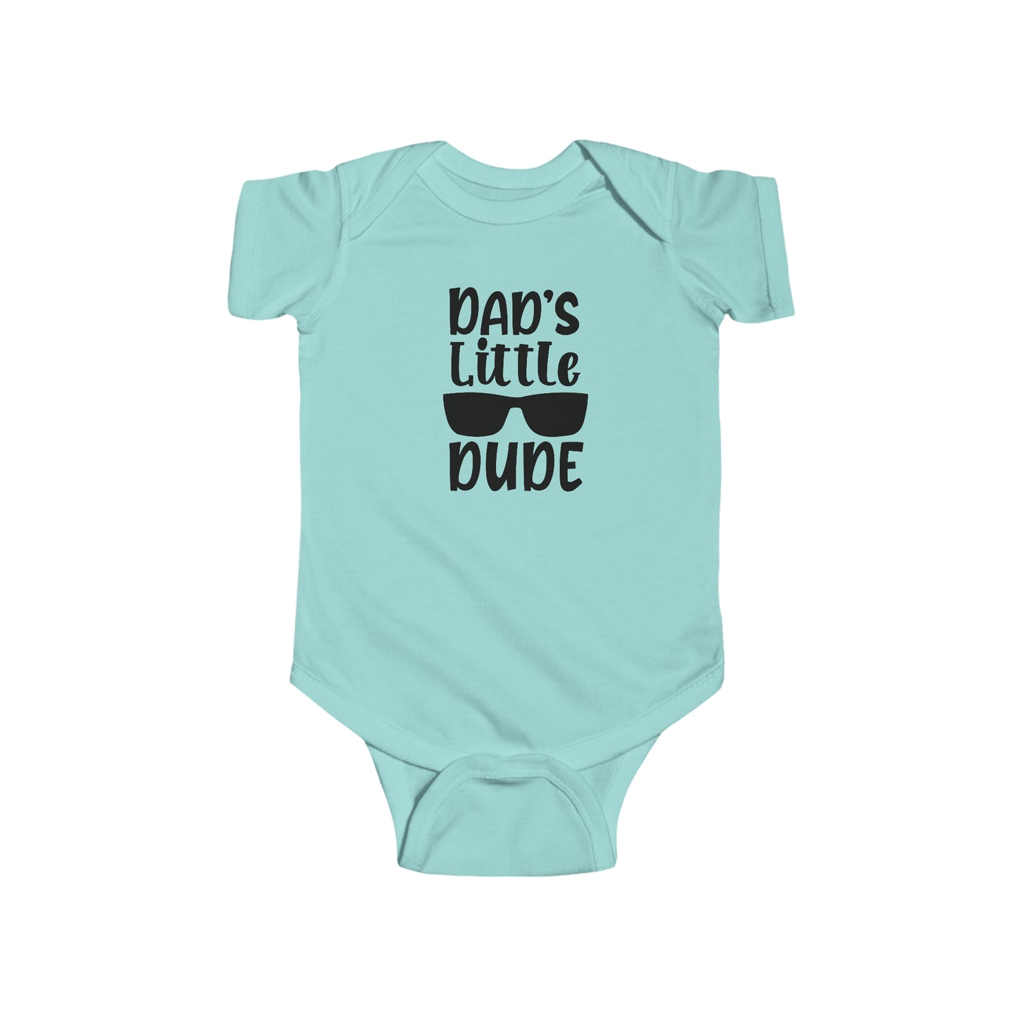 Dads Little Dude Infant Jersey Bodysuit Onesie