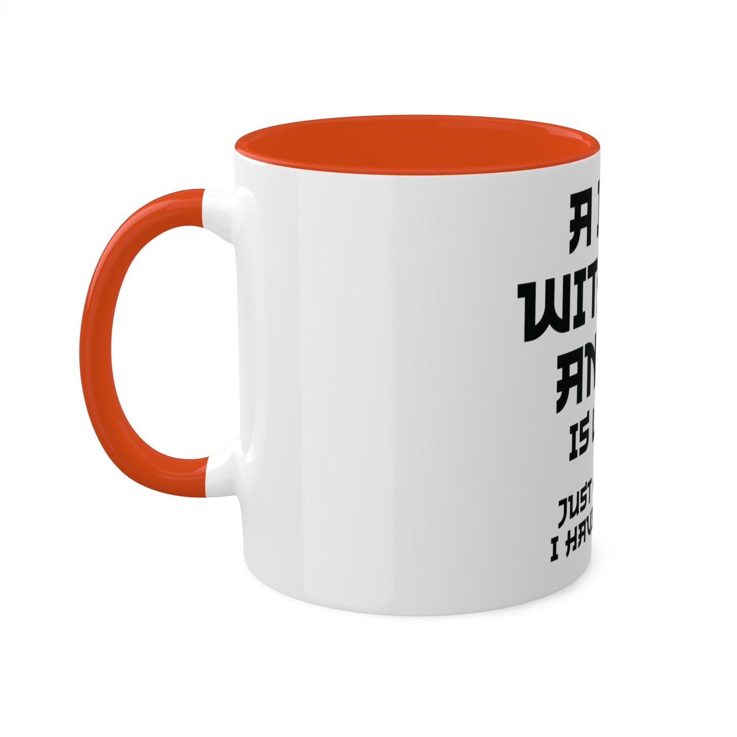 A Day without Anime, Personalized Custom Mug