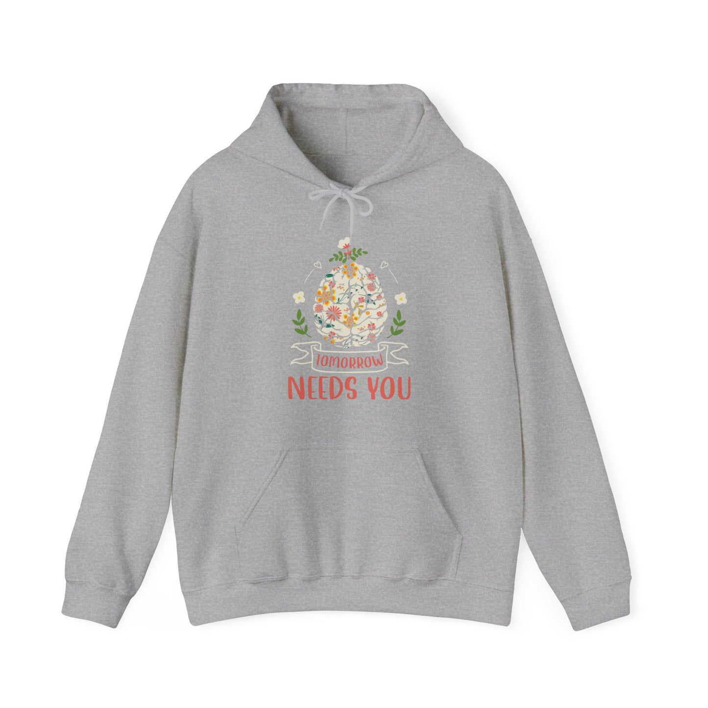 Tomorrow Needs You Heavy Blend™ Hooded Sweatshirt