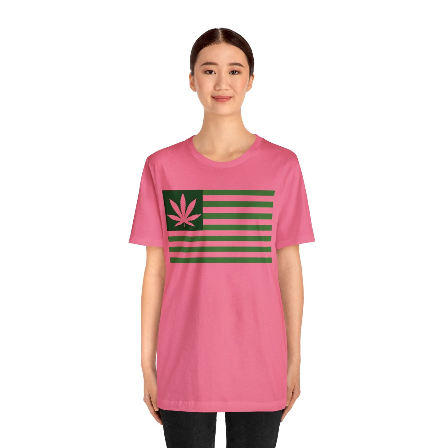 Cannibas Flag Unisex Jersey Tee