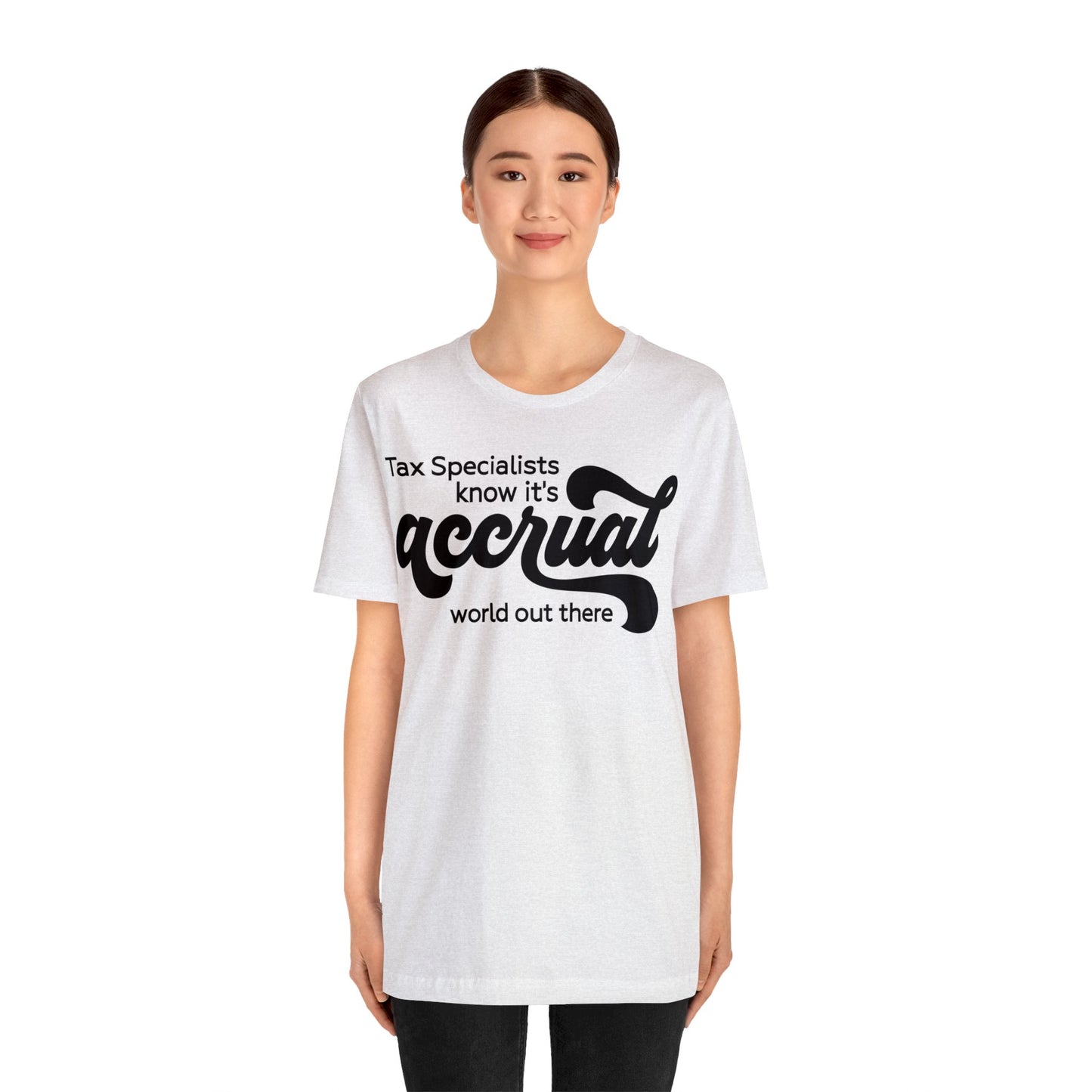 Accrual World Unisex Jersey Tee