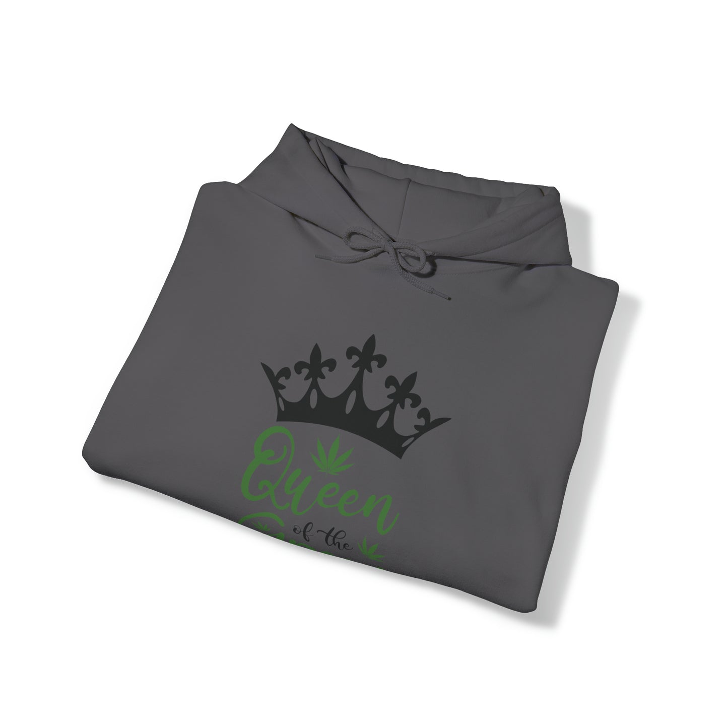 Queen of the Green Unisex Pullover Hoodie Blend™ Sweatshirt