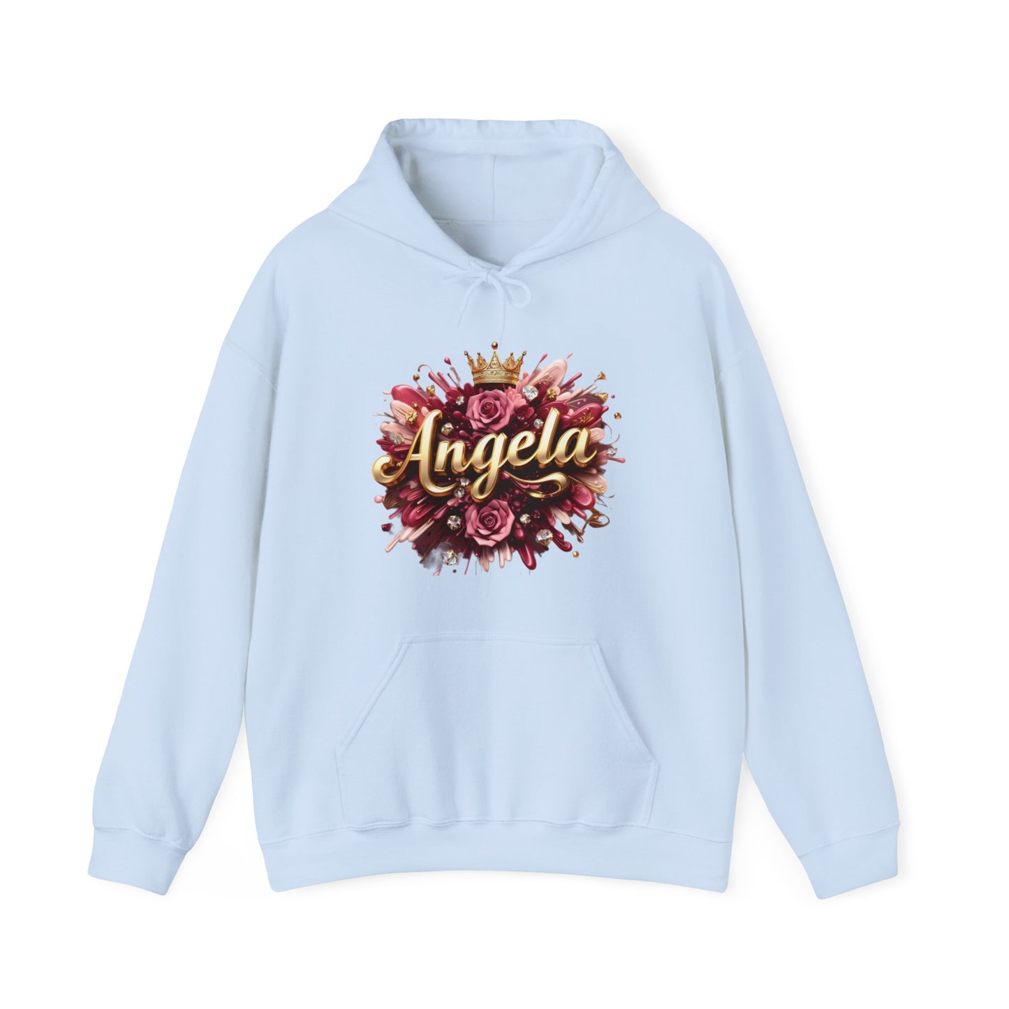 Angela Unisex Pullover Hoodie Blend™ Sweatshirt