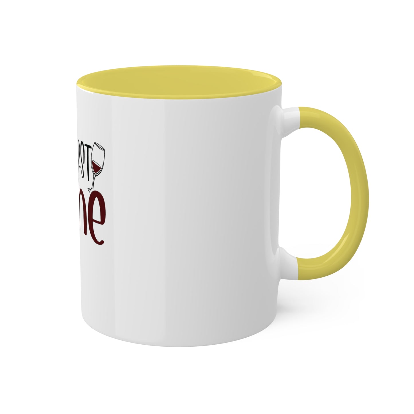 But First Wine Custom Personalized Mug