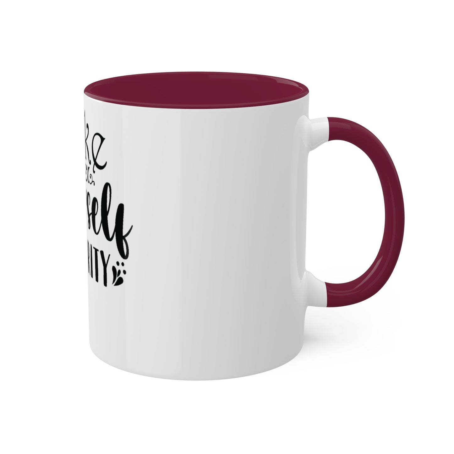 Make Yourself a Priority Custom Personalized Mug