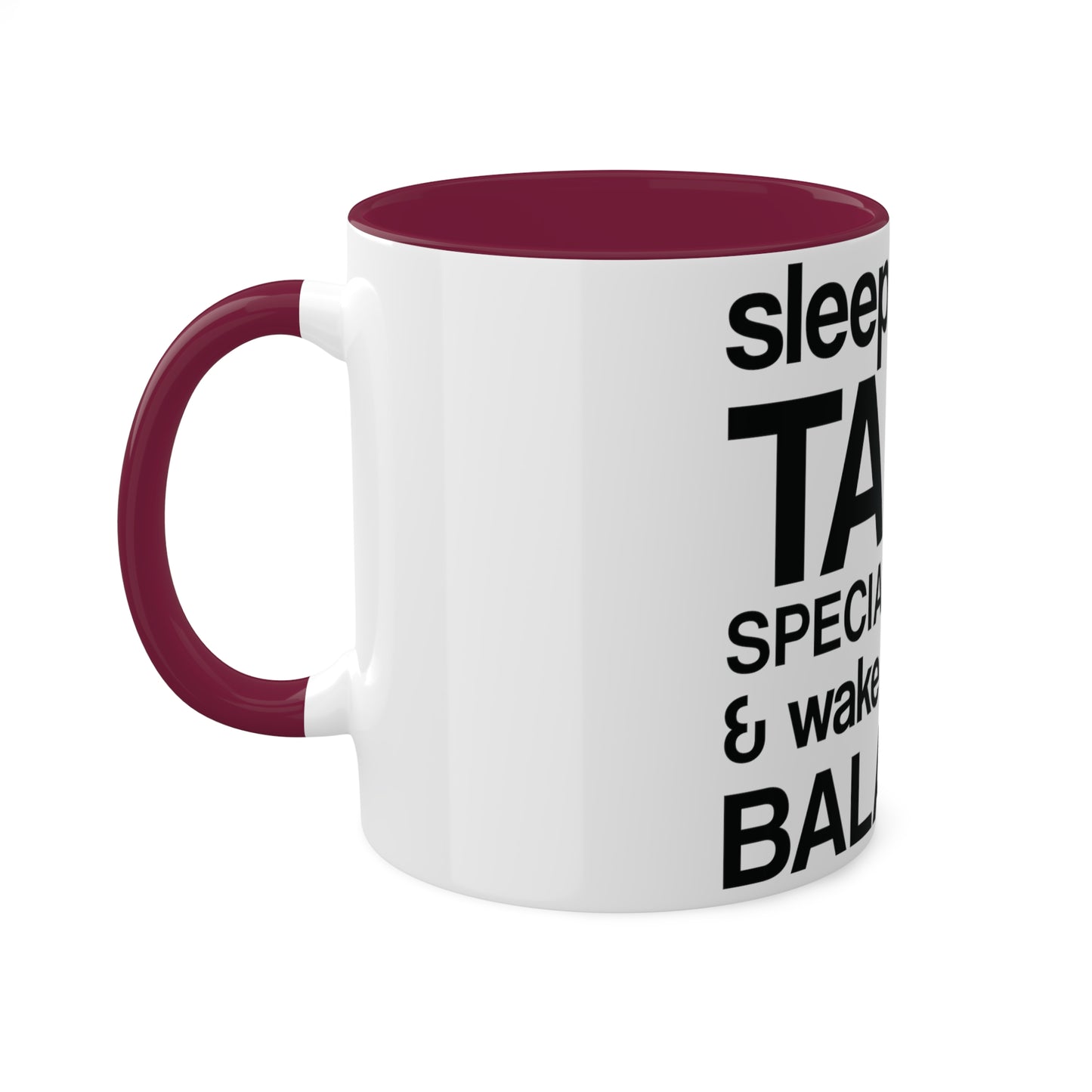 Sleep & Wake Up Balanced, Custom Personalized Mug