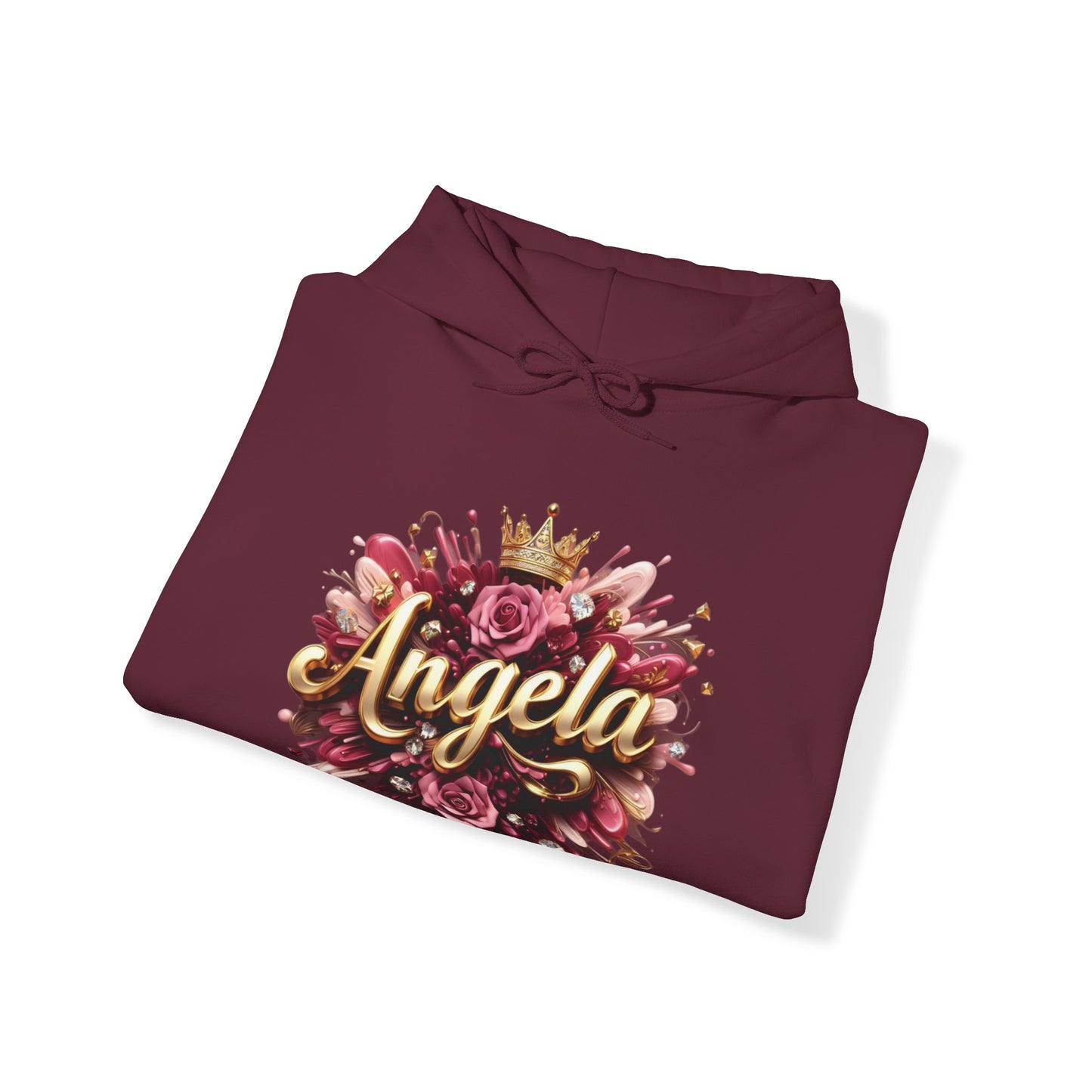 Angela Unisex Pullover Hoodie Blend™ Sweatshirt