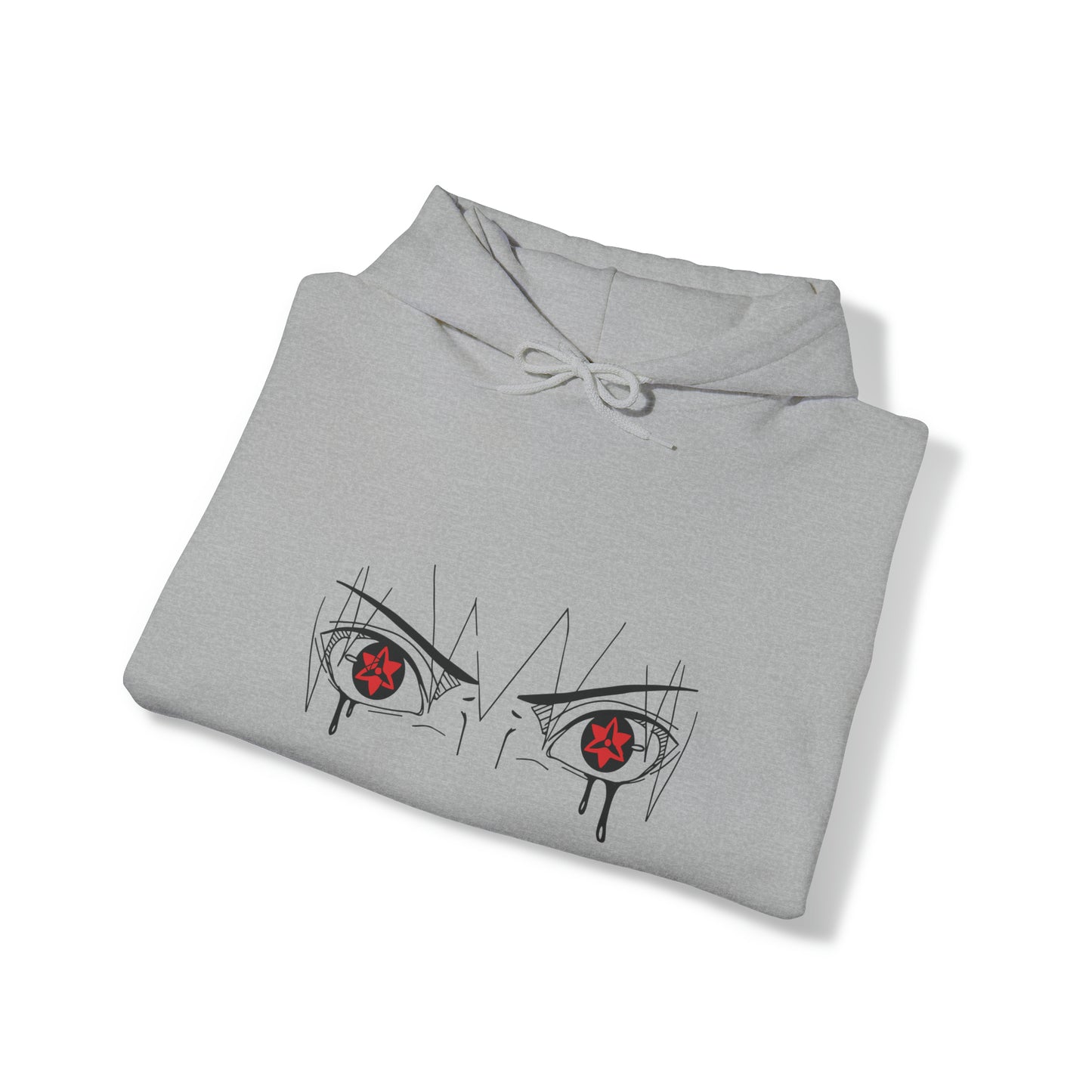 Sasuke Blood Eyes Unisex Heavy Blend™ Hooded Sweatshirt