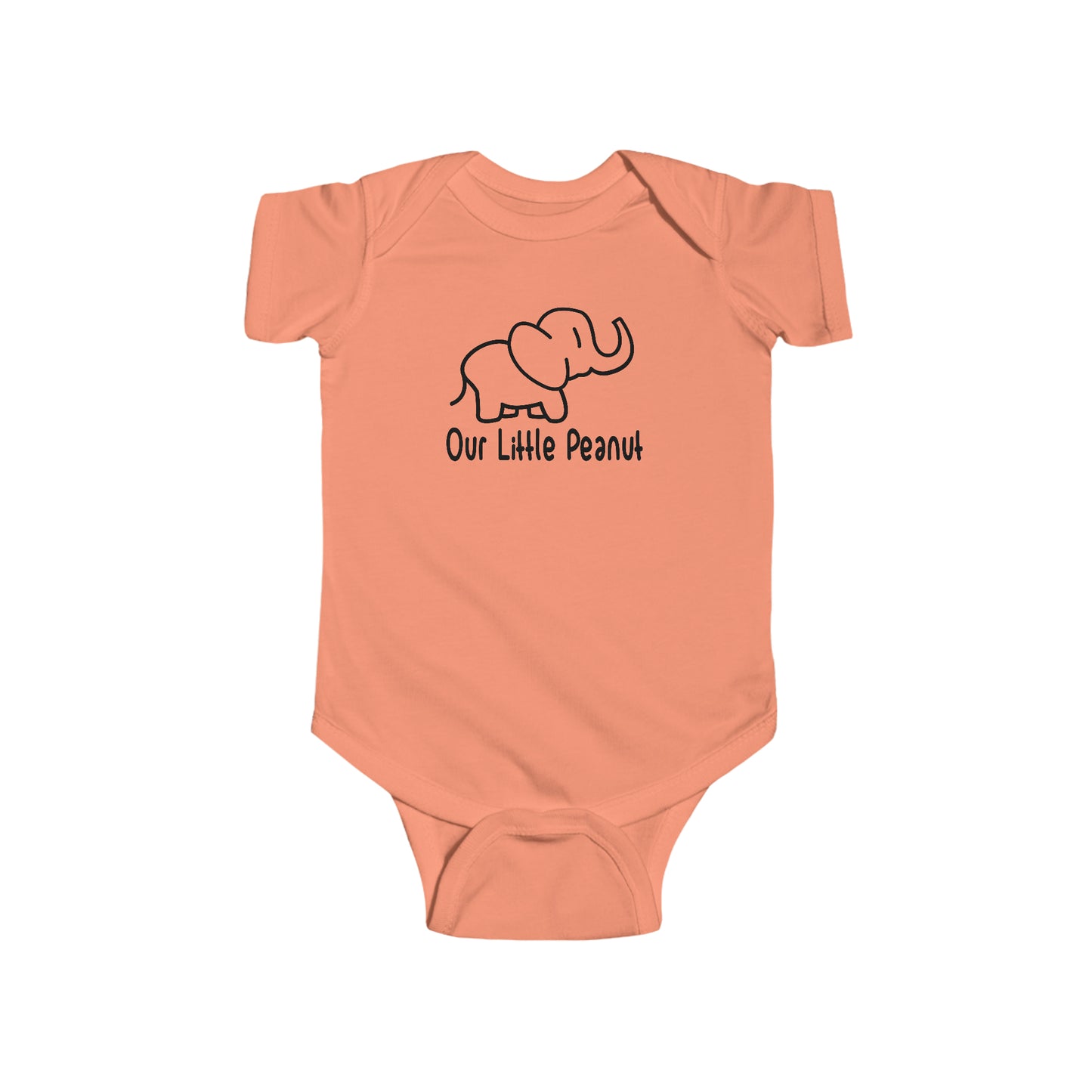 Our Little Peanut Jersey Bodysuit Onesie