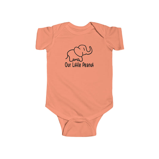 Our Little Peanut Jersey Bodysuit Onesie