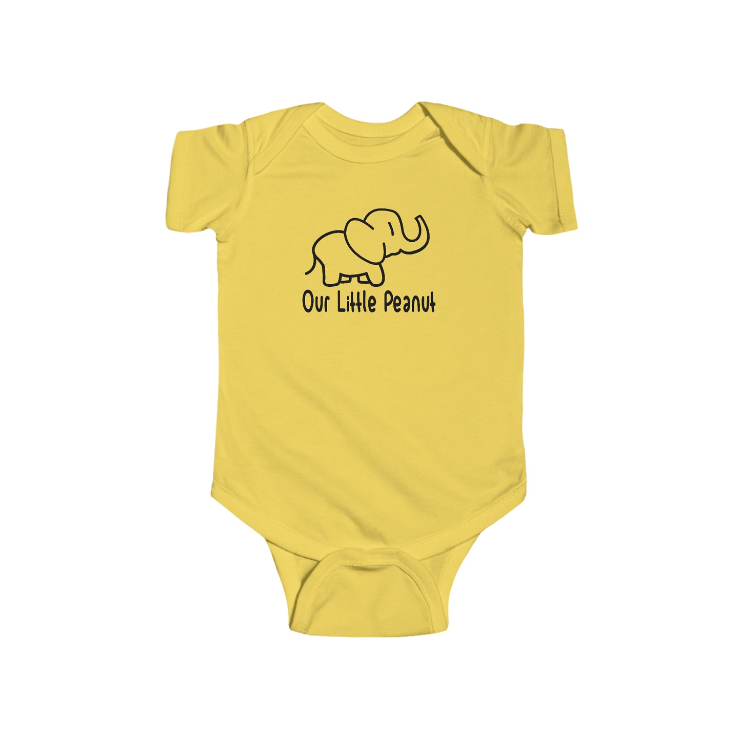 Our Little Peanut Jersey Bodysuit Onesie