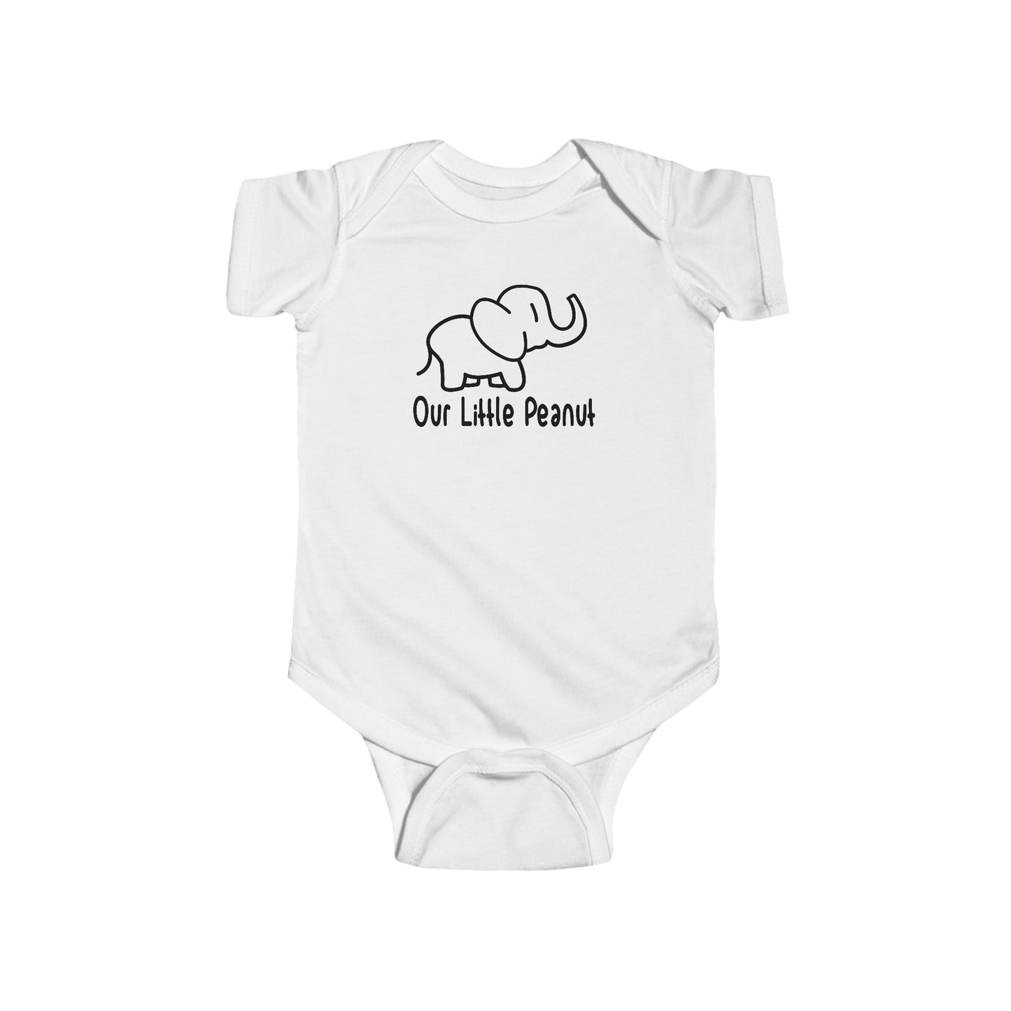 Our Little Peanut Jersey Bodysuit Onesie