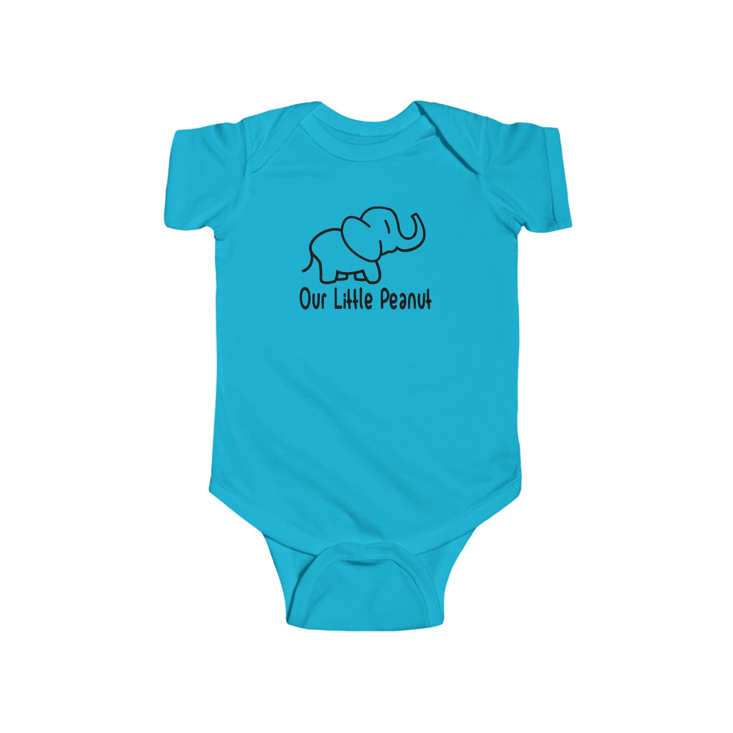 Our Little Peanut Jersey Bodysuit Onesie