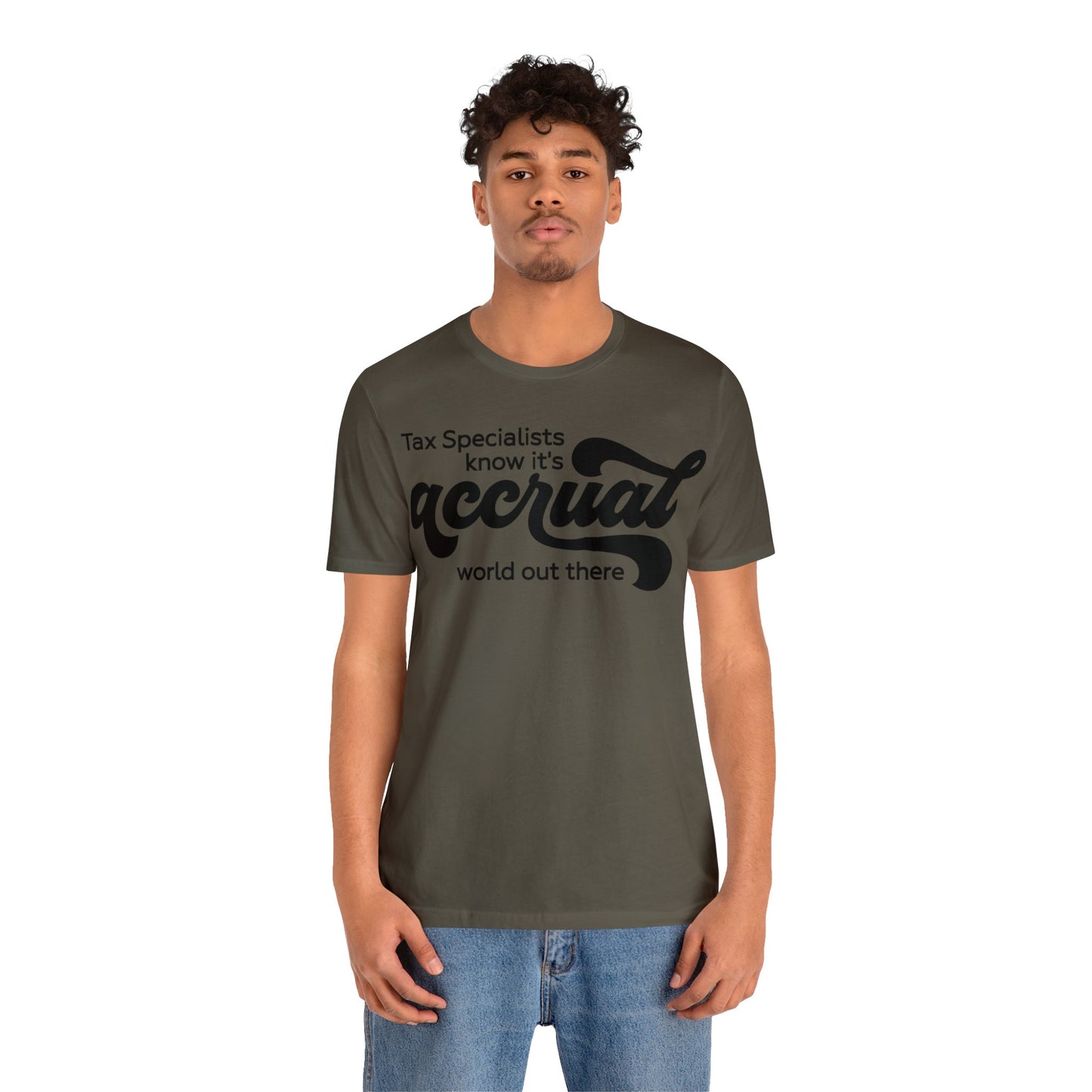 Accrual World Unisex Jersey Tee