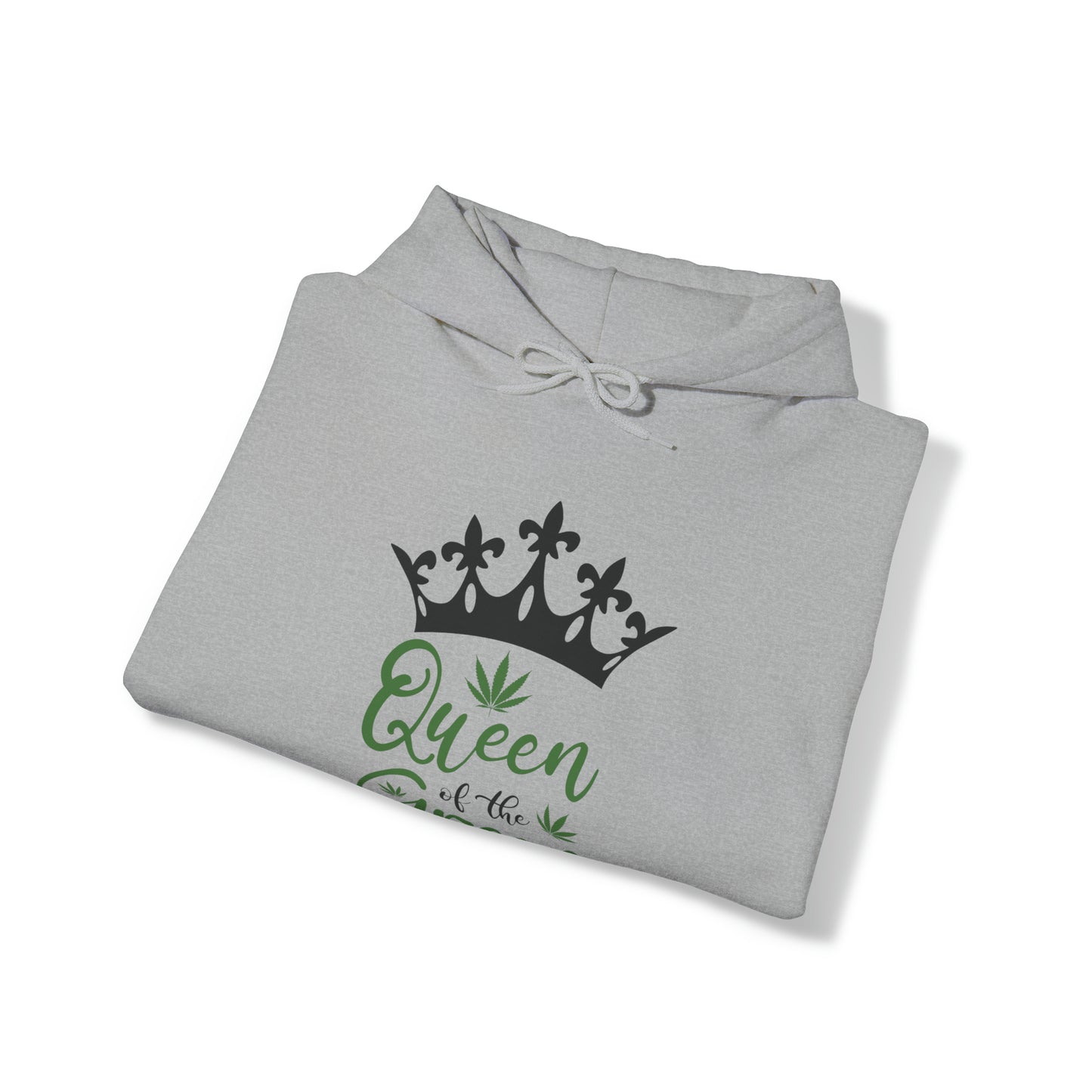 Queen of the Green Unisex Pullover Hoodie Blend™ Sweatshirt