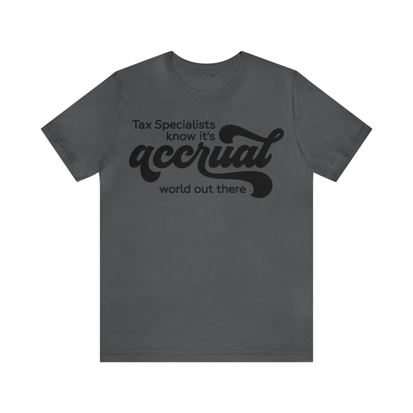 Accrual World Unisex Jersey Tee