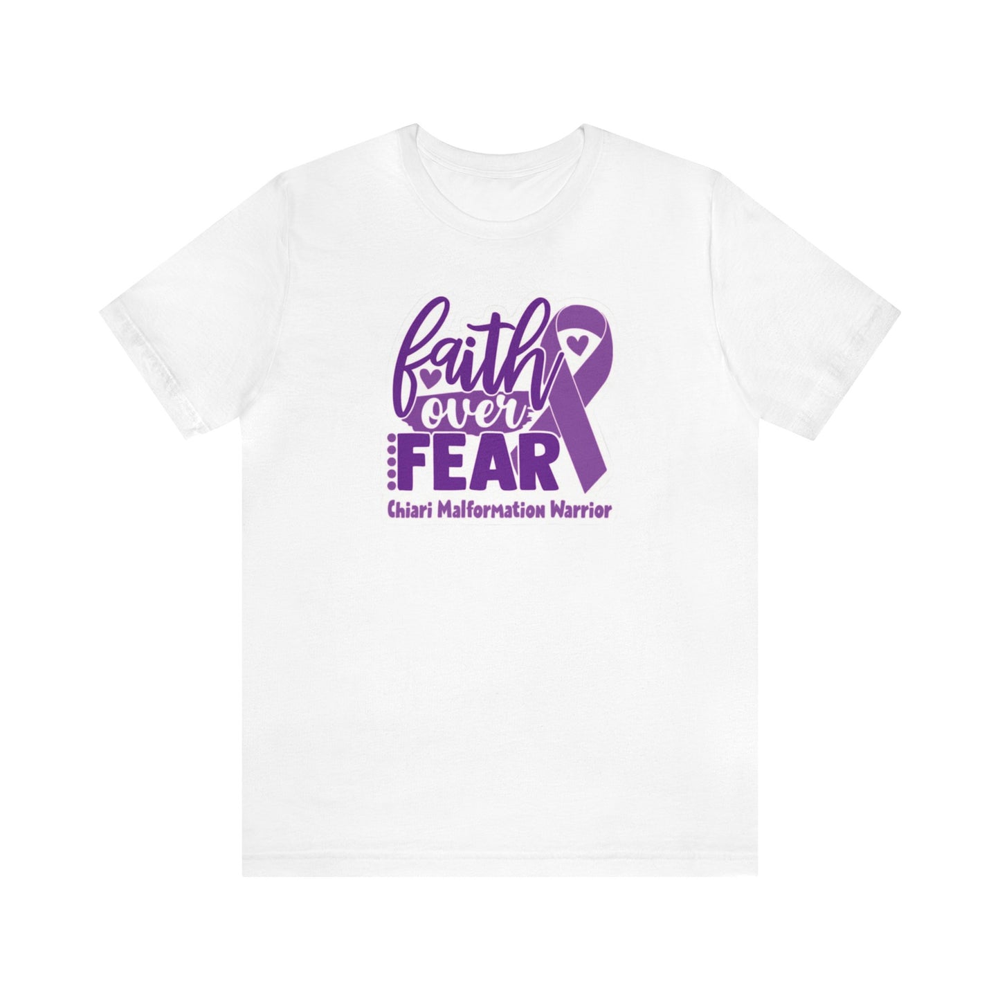 Faith over Fear Chiari Unisex Jersey Tee