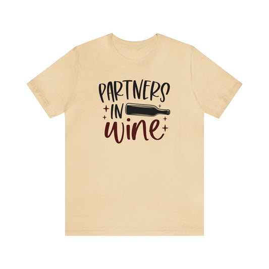 Partners in Wine Unisex Jersey Tee