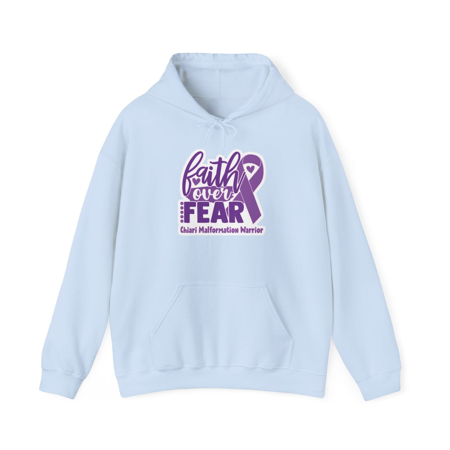 Faith over Fear Chiari Blend™ Hooded Sweatshirt