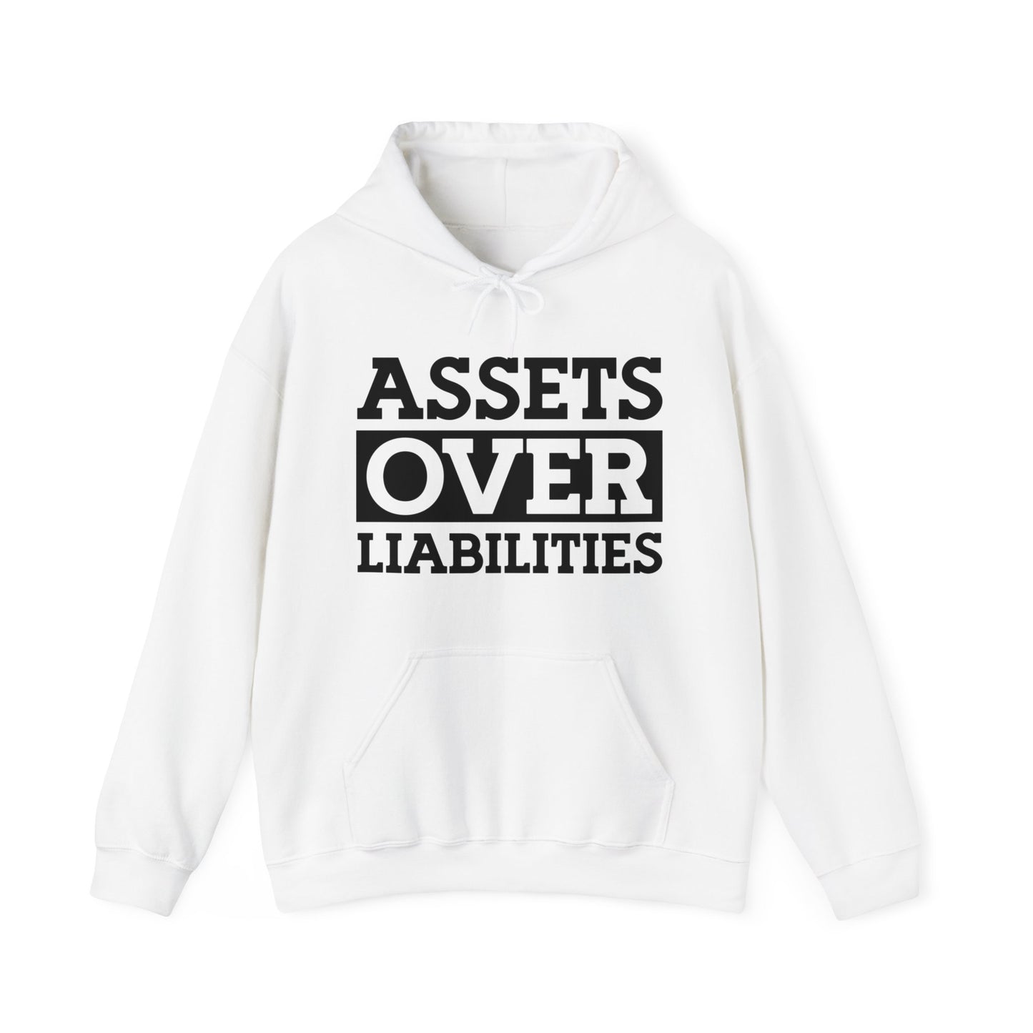 Assets over Liabilities Unisex Pullover Hoodie Blend™ Sweatshirt