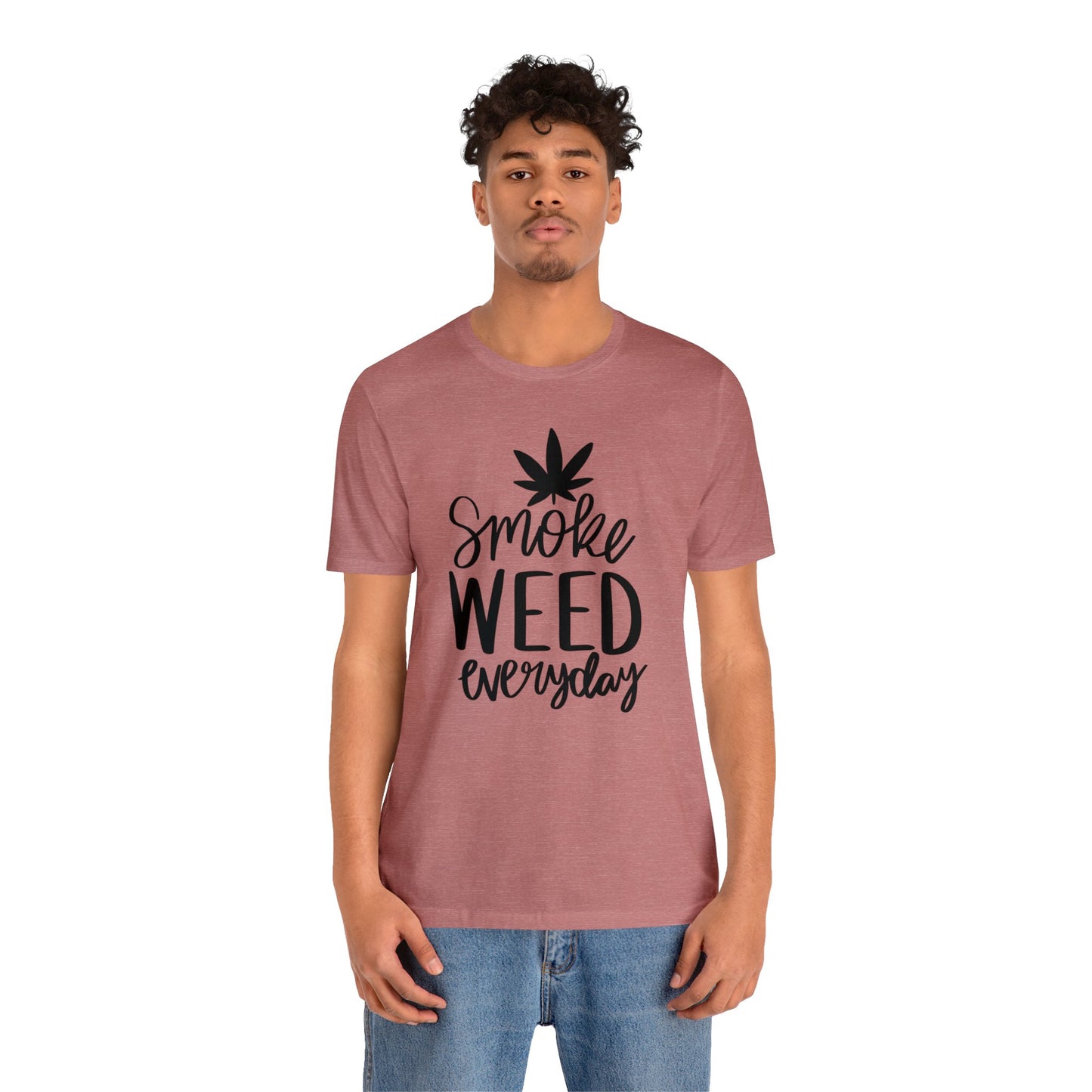 Smoke Cannibas Everyday Unisex Jersey Tee