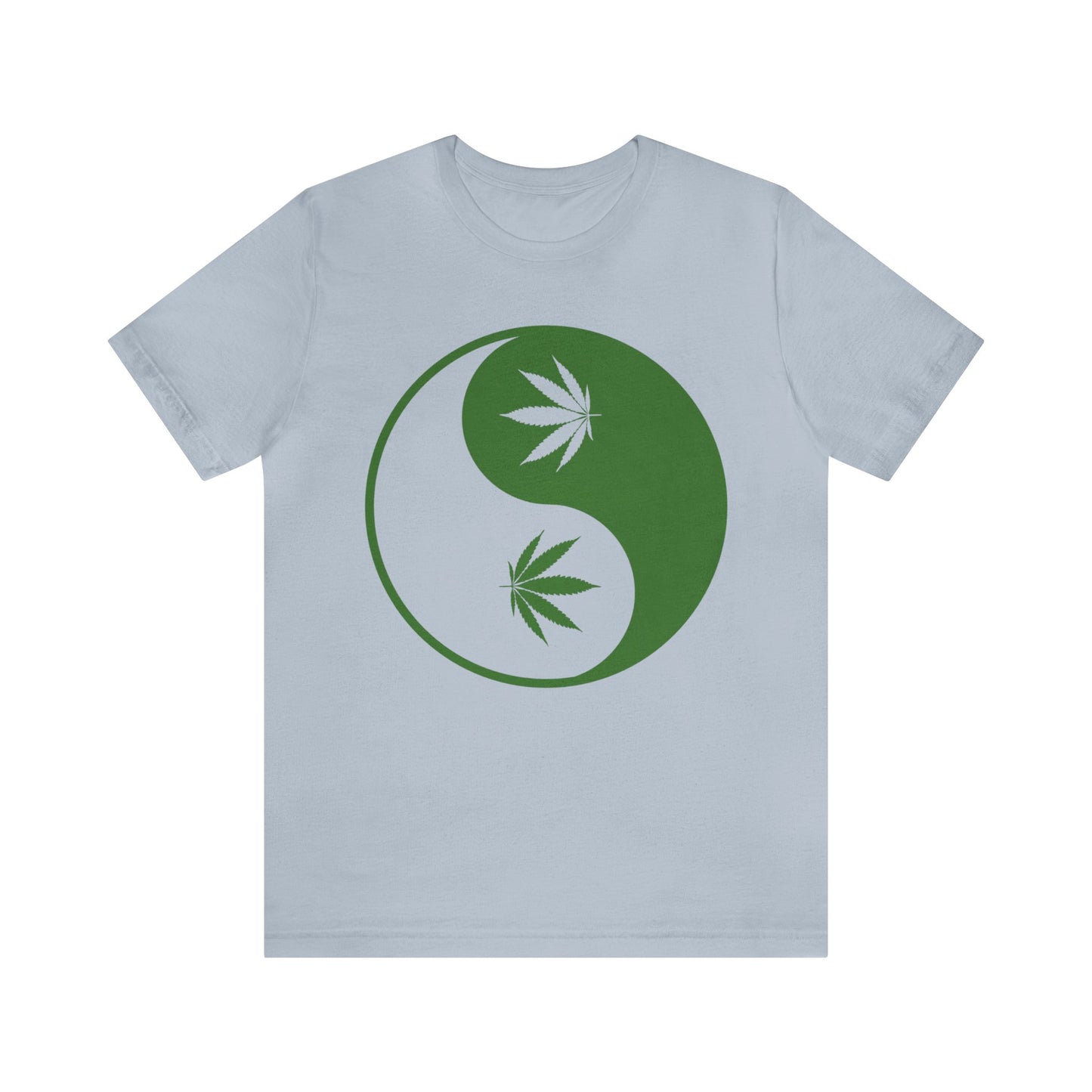 Yin Yang Cannibas Unisex Jersey Tee