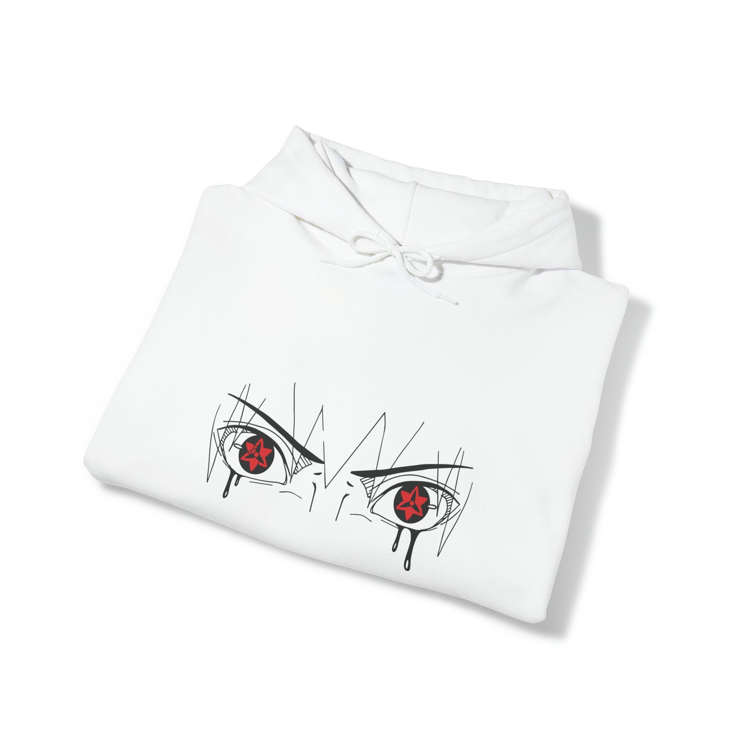 Sasuke Blood Eyes Unisex Heavy Blend™ Hooded Sweatshirt