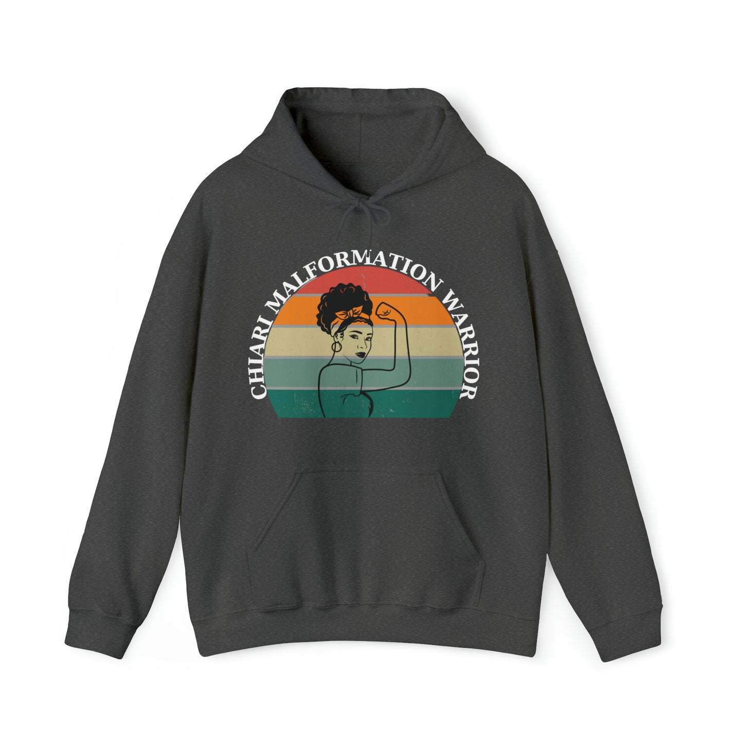 Chiari Malformation Warrior Heavy Blend™ Hooded Sweatshirt