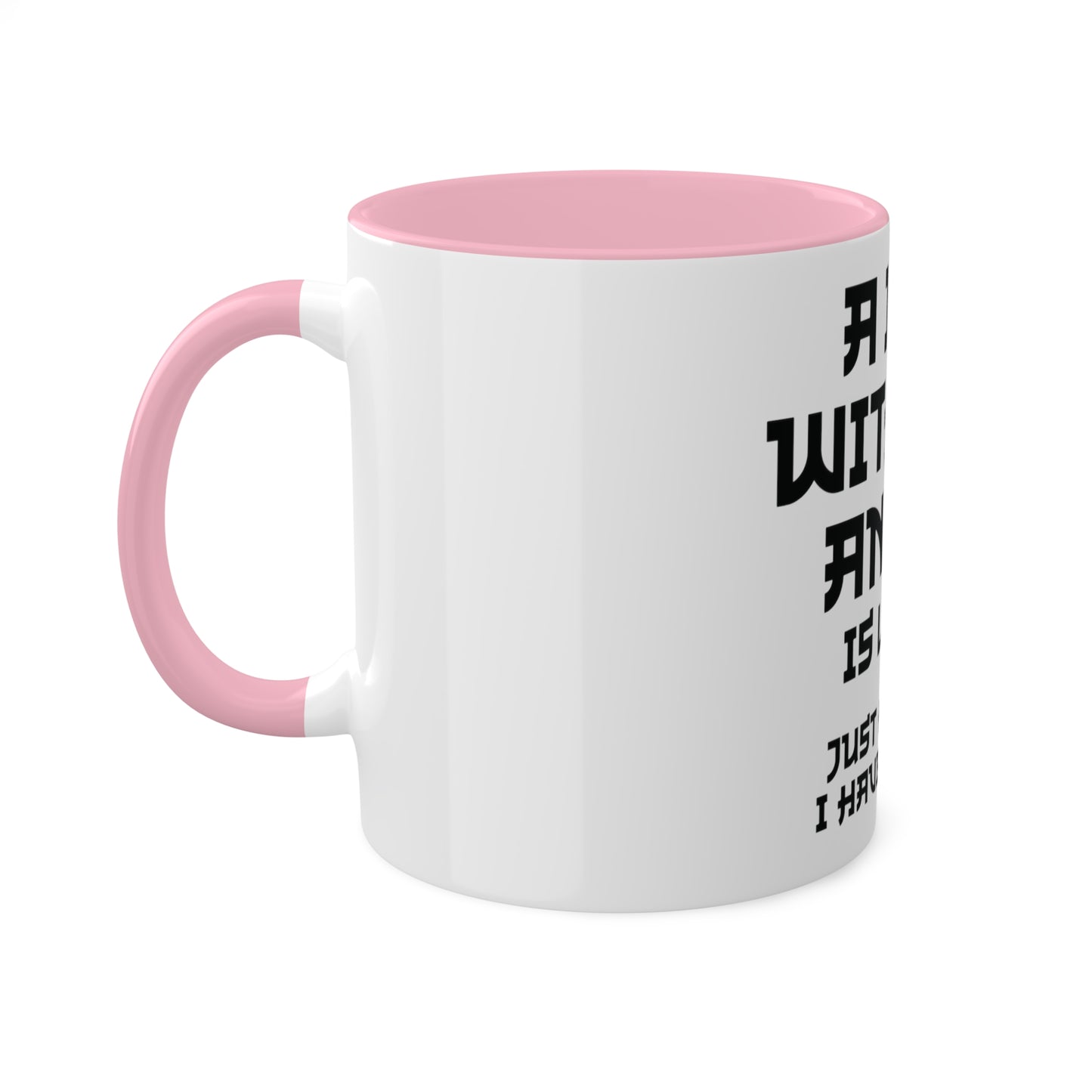 A Day without Anime, Personalized Custom Mug