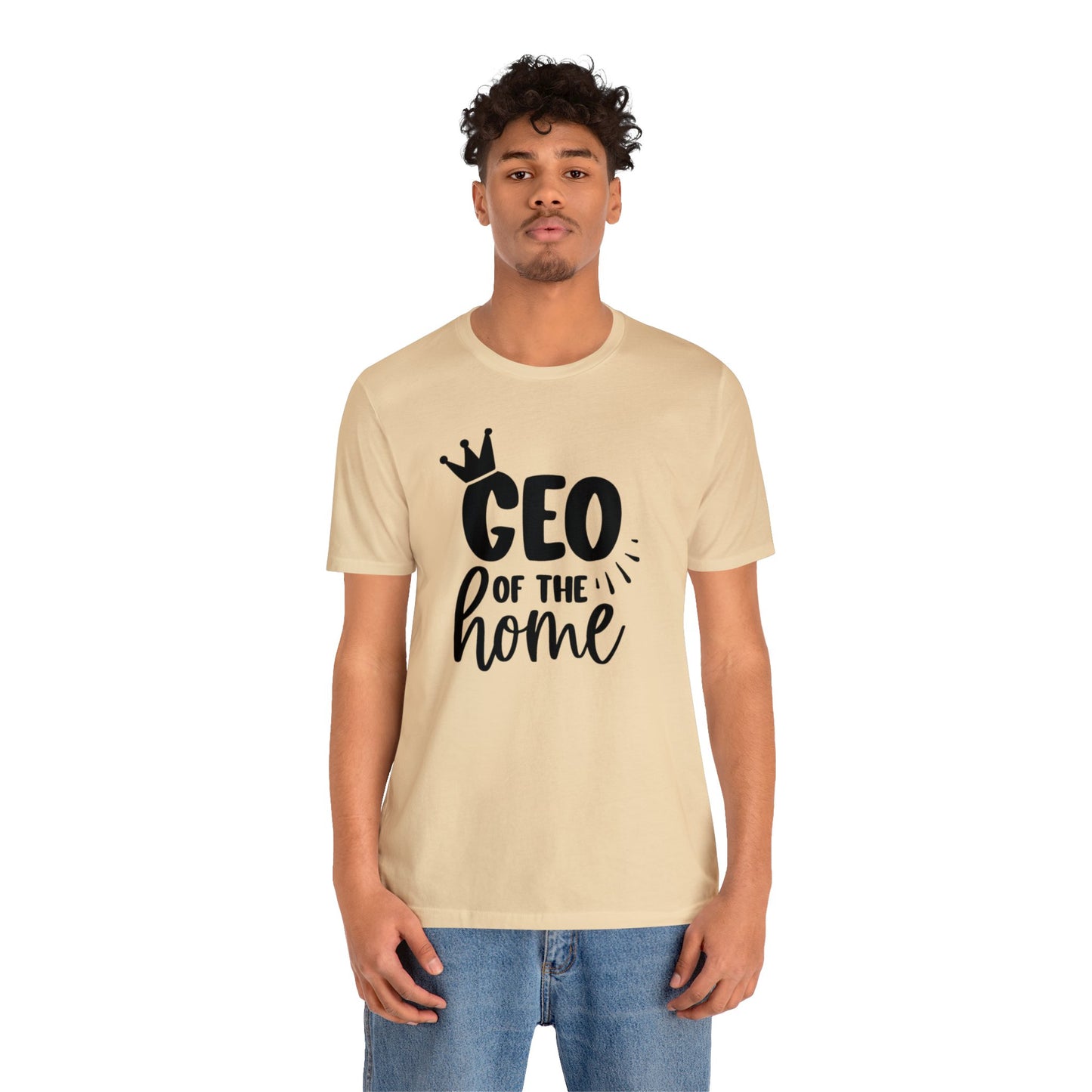 CEO of the Home Unisex Jersey Tee