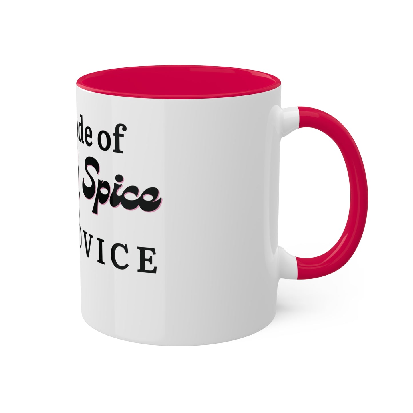 Sugar & Spice Tax Advice, Custom Personalized Mug