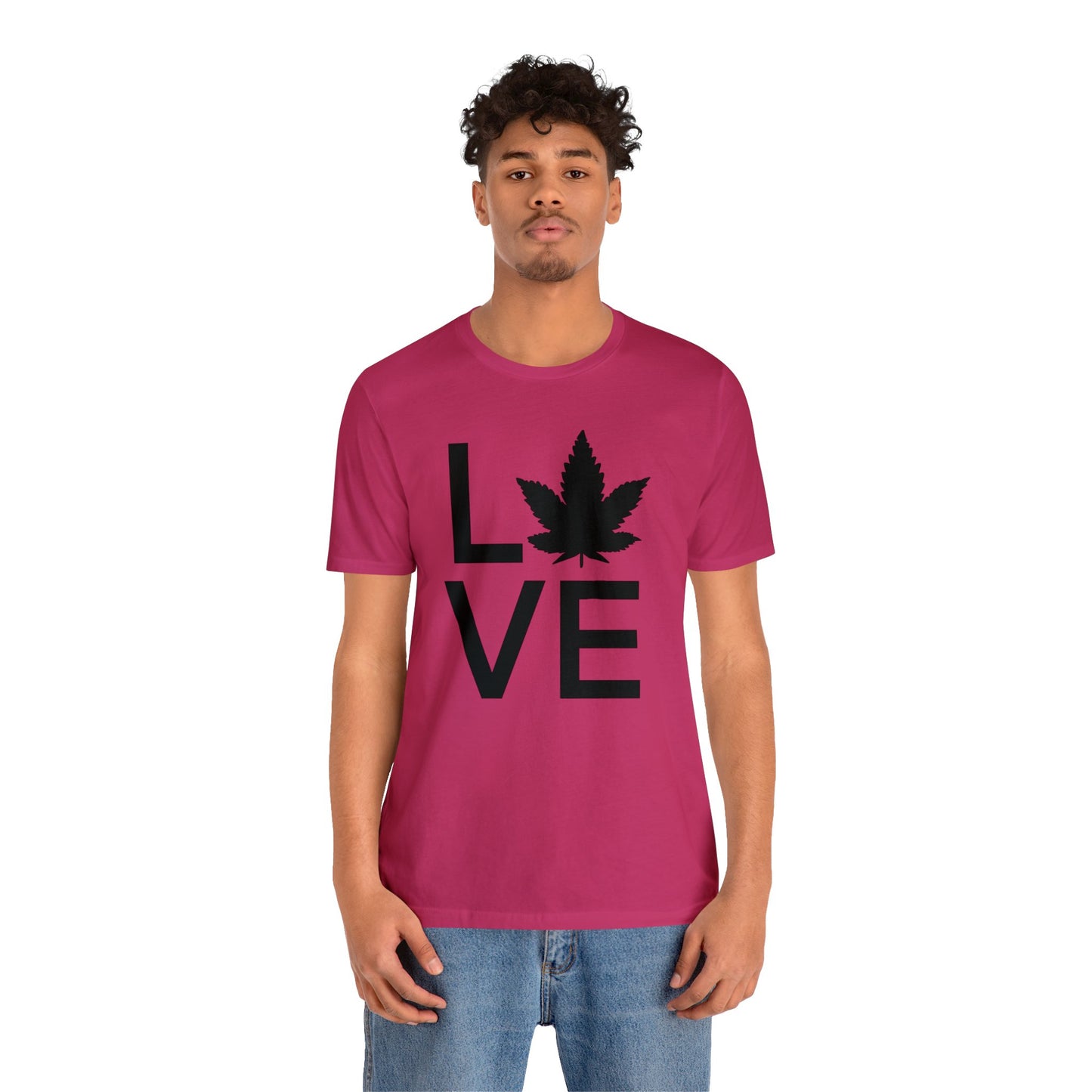 Love Cannibas Unisex Jersey Tee