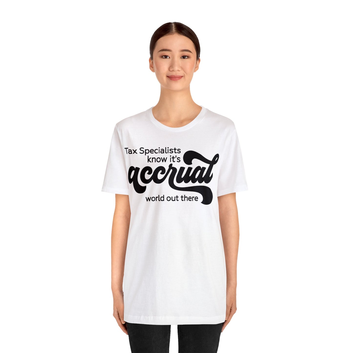 Accrual World Unisex Jersey Tee